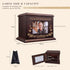 FurrySpace 255 lbs Cremation Urns for Human Ashes, Wooden Urn for Ashes Adult Male Female, Wooden Picture Frame Urns