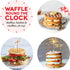 Mini Maker for Individual Waffles, Hash Browns, Keto Chaffles, Easy to Clean Non-Stick Surfaces, 4 Inch