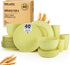 Wheat Straw Dinnerware Set 40-Piece Service for 8 Unbreakable Dishes Set Plates