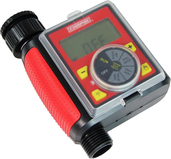 Chapin International 41002: Single Zone Water Timer with Digital Display, Water-Resistant Construction,