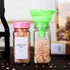 24 Label-4oz Lids,3 Sets 1 2 (24) Glass Spice Jars with Spice Containers with Lids and Shaker of Spice Labels
