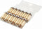 Acrylic Spice Drawer Organizer 4 Tier(4 Packs), Expandable from 11" to 22"