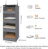 4-Shelf Closet Closet 2-Pack GRANNY SAYS Hanging Organizer, Hanging Shelves, Hanging Storage Organizers, Organization