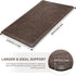 KMAT Anti-Fatigue Kitchen Mat, Waterproof Non-Slip Ergonomic Comfort Floor Mat, 39" x 20", Brown