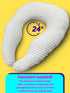 MIJIMO Setting Gaming Crochet Pillow for Lap Support Lap Desk Pillow in Bed or Sofa, U-Shaped Arm Pillows