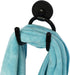 MINI Magnetic Towel Hook Hanger Rack by YYST for Kitchen, Sports, Hand Gym - Holds up to 0.5 Lb - No Towels Included (1)