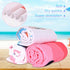 24x48, LIVILAN Small Dinosaur Beach Towel for Kids, Microfiber, Quick Dry, Sand Free, Lightweight, Thin, Perfect