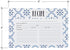 C.R. Gibson Q12-24018 Double Sided Recipe Cards, 40pcs, 4'' W x 6'' L, True Blue