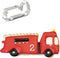 Ann Clark Cookie Cutters Firetruck Cookie Cutter, 5" Made in USA
