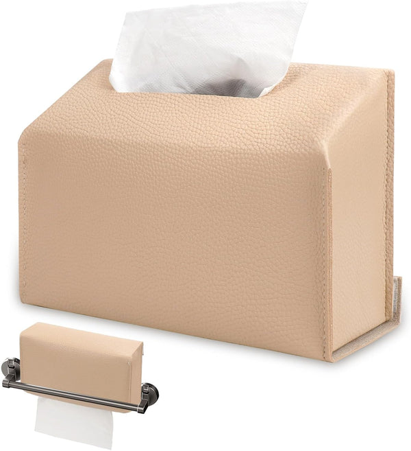 SILFGRLF Stylish Tissue Box Cover Holder Compatible with Kleenex Disposable Paper Hand Towels,