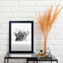 Yecohom Art Black and White Bathroom Decor Animals Koalas Wall Art Funny Animal Pictures Artwork for Kids Room Take