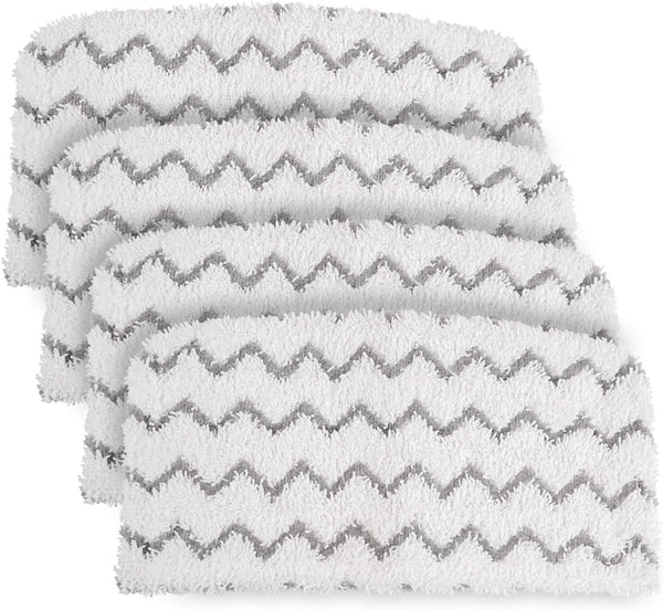 4 PCS Replacement Pads for Shark Steam Mop S1000, S1000A, S1000C, Microfiber Washable & Reusable