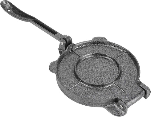 Tortilla Maker, Multifunctional Easy to Clean Non-Stick Heavy-Duty Cast Iron Kitchen Accessory, Gray for Home and