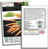 58 500+ Imperator Carrot Seeds (Daucus carota) Non-GMO & Heirloom Seeds, Long and Sweet Carrots for Juicing, Fresh