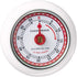 Zassenhaus Magnetic Retro Kitchen Timer, Classic Mechanical Cooking Timer in White