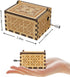 Sunflower Wooden Engraved Colorful Music Box, You are My Sunshine, Laser Wood Musical Box Gifts for Mom to Daughter