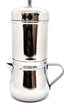 KERAM Coffee Filter, Indian Style, 200 ml (6.8 Oz), 2-3 Cup with Kettle, Pour Over Alternative