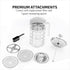 OVENTE French Press Coffee Maker 27 Ounce, Stainless Steel Design, Heat Resistant Borosilicate Glass