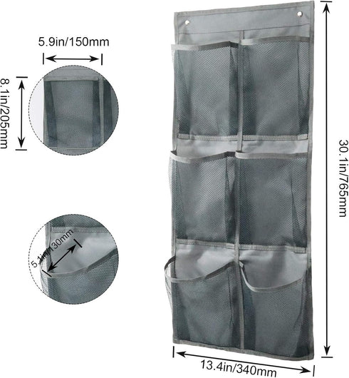 Wall Mounted Shoes Rack 2 Pack - Store 6 Pairs of Sneakers with Sticky Hanging Mounts, Organizer Shelf