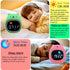 9 6 Kids Alarm Clock Night Light with Colors Light and White Noises, Sleep Training Digital Clock, Adjustable Bright