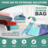 Vacuum Storage Bags - Space Saver Bags for Comforters, Blankets, Clothes Storage, 10 Jumbo Bags with Hand Pump Included