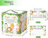 50 8" Diaper Raffle Tickets & Advice Cards For Baby Shower - Tickets, Jungle Animal Baby Shower Collection Box, Party
