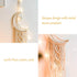 2pcs Tarklanda Moon Star Dream Catcher Decor, Boho Home Moon Star Dreamcatcher, Macrame Wall Hanging Boho Home Decor