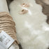 3x5 MIULEE Luxury Soft Fluffy Area Rug Feet, Faux Fur Sheepskin Rug Decorative Plush Shaggy Carpet for Christmas Decor