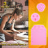 3 Packs 7 Cavity Bumble Bee Silicone Mold, Honeycomb Bees Chocolate Molds for Baking (Honeycomb Bee)