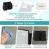 Jetec 6 Pieces Wall Mount Phone Holder, Self-Adhesive Organizer Storage Box for Bedroom