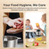 GANIZA Electric Food Processor, Food Chopper with Meat Grinder & Vegetable Chopper, 2 Bowls, 450W Motor