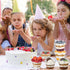 50 Pack 6 oz Plastic Dessert Cups with Lids, Small Plastic Yogurt Parfait Cups, Mini Round Party Serving Cup
