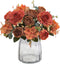 Artificial Flowers, Fake Peony Silk Flowers Hydrangea Bouquet Decor, Faux Camellia for Home Living Room Centerpieces