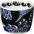 Minorutouki Mino Ware White Wave Whale Small Cups Set of 2, f3.35×H2.64in, 6.29oz, Made in Japan