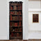 WUMINMIN Library Bookshelf Door Curtain, Vintage Educational Bookcase Room Darkening Curtain for Kids