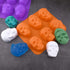 Skull Cake Molds Silicone, Large Size Halloween Baking Molds for Mini Cakes, Handmade Soap, Chocolate, Pudding, Jello,