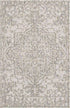 Unique Loom Outdoor Area Rug - Dubai, 2' 2" x 3' 1" Rectangle, Gray/Ivory Collection