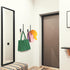 4 Pack Hat Racks for Baseball Caps, Stainless Steel Hat Organizer with Strong Adhesive/Wall Drilled for Door, Bedroom,