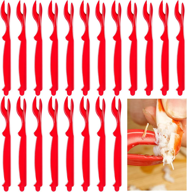 ALDMIO 20Pcs Crab Legs Crackers, Crackers Picks Tools Crab Cracker and Tools for