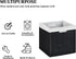 DULLEMELO Wicker Storage Baskets 11x11 Cube Bins for Organizing - Set of 2 Waterproof Woven Storage Cube