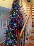 Christmas Lights 18ft Battery Operated String Lights with 50 LED, 8 Modes, Waterproof, Multi Color