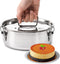 Okllen 18/8 Stainless Steel Flan Mold, 65 Oz Flan Pan with Lid and Handle for Instant Pot
