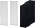 Nispira AeraMax 90 100 DX5 DB5 Filter Replacement for Fellowes Aeramax Air Purifier, True HEPA Carbon