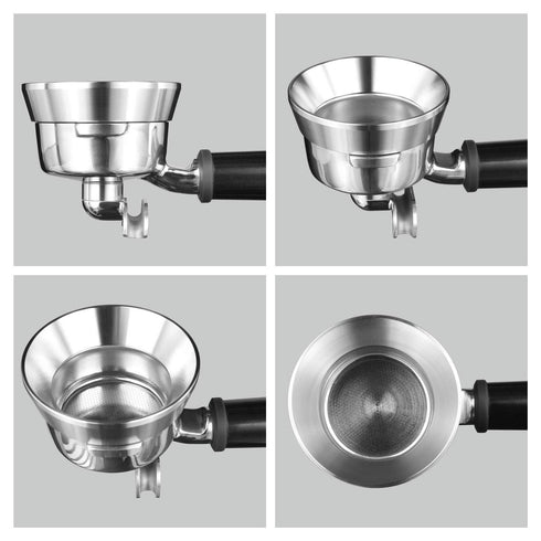 Stainless Steel Espresso Dosing Funnel for 58mm Portafilter
