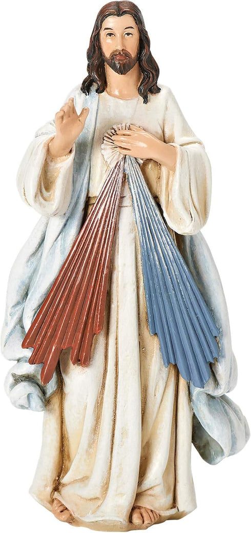 Joseph's Studio by Roman Divine Mercy Figure, 6" H, for 6" Scale Renaissance Collection, Durable Religious Gift