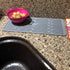 Dish Mat Silicone Dish Drying Mats for Drying Stemware, Silverware, Pots, Pans, Easy to Clean (Gray)
