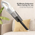 Handheld Vacuum, Cordless Car Hand Vacuum Cleaner, 120W 10000PA Mini USB Rechargeable Wireless with 3 Accessories