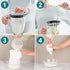 6 Pack 3 Boao Nut Milk Bags - Reusable Food Strainer Bags with Fine Mesh Nylon Drawstring, Sizes