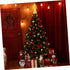 ABOOFAN Gold Glitter Christmas Tree Topper - Coated Metal Angel Xmas Treetop Decoration for Holiday Decor
