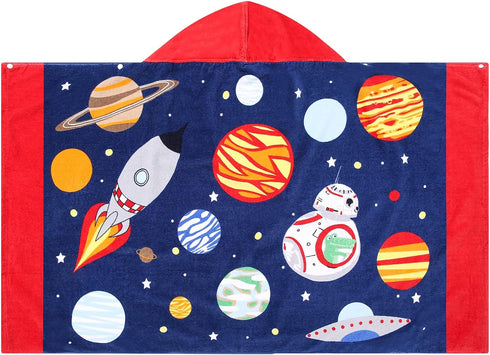 30 50 INCH 100% Kids Bath Towels, Kids Towel Girls Boys Hooded Beach,Bathroom,Pool Swim Towels Large Size Ultra
